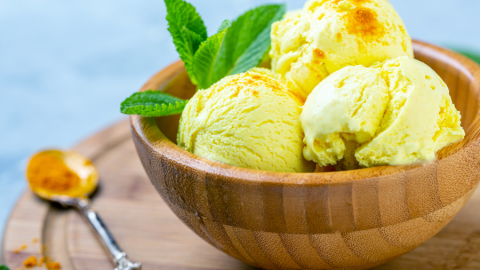 golden milk ice cream